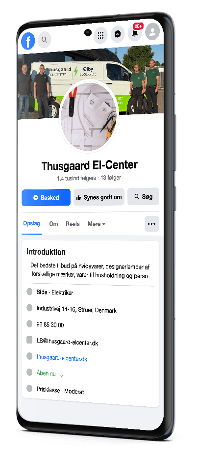 Thusgaard El-Center på Facebook