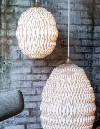 Moderne hængelamper med geometrisk design